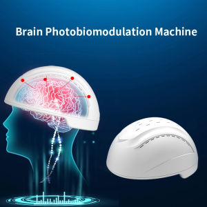 PBM 810nm NIR infrared brain traumatic cure helmet