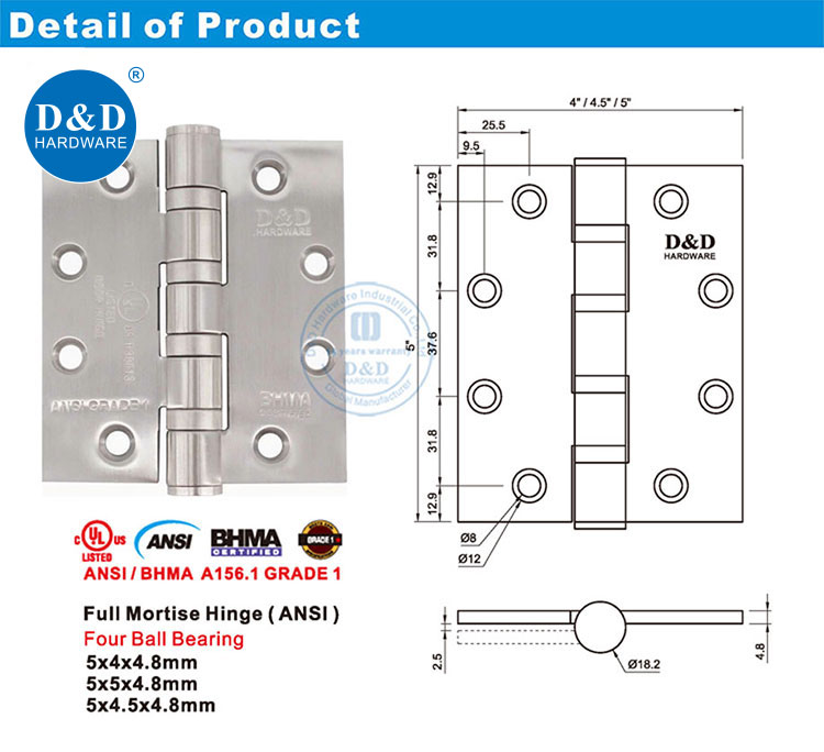 ANSI door hinge ANSI door hinge