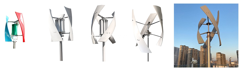 Vertical X type wind turbine