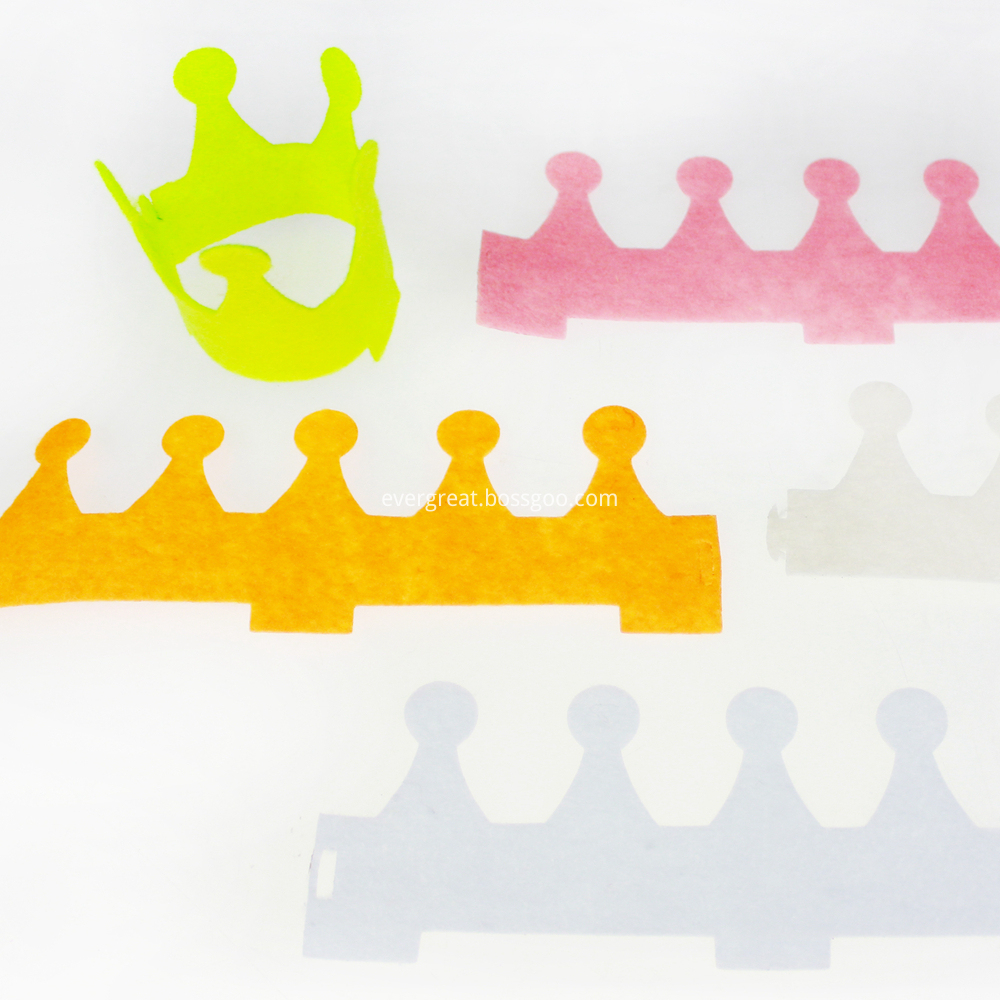 bright Felt crown bright Felt crown