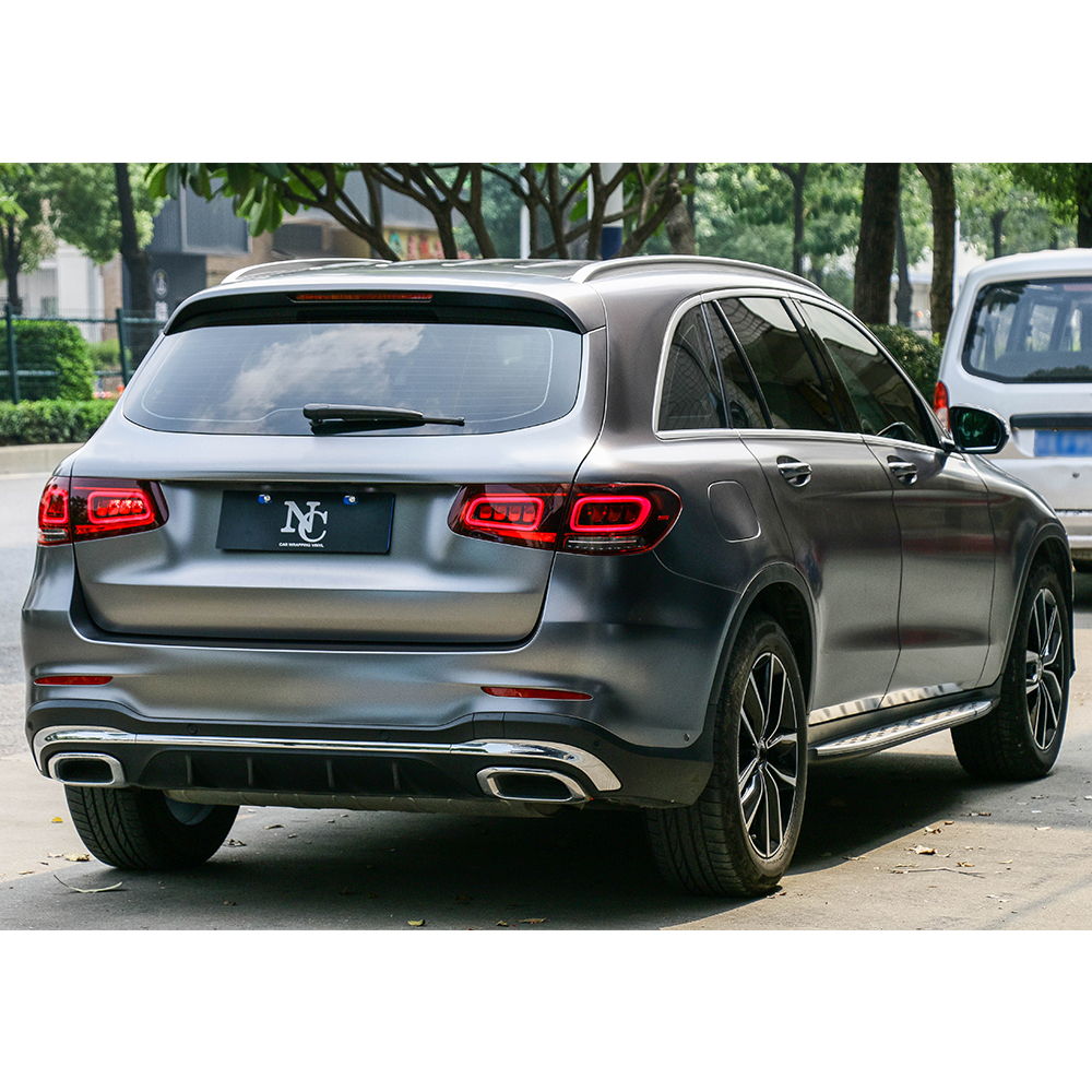 Metal AMG Grey wrap For Car Metal AMG Grey wrap For Car