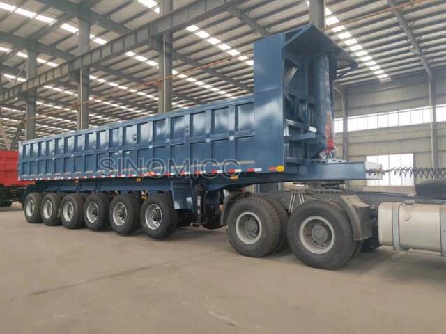 6 Axle 45 Cubic Meter Dump Truck Trailer 9 6 Axle 45 Cubic Meter Dump Truck Trailer 9