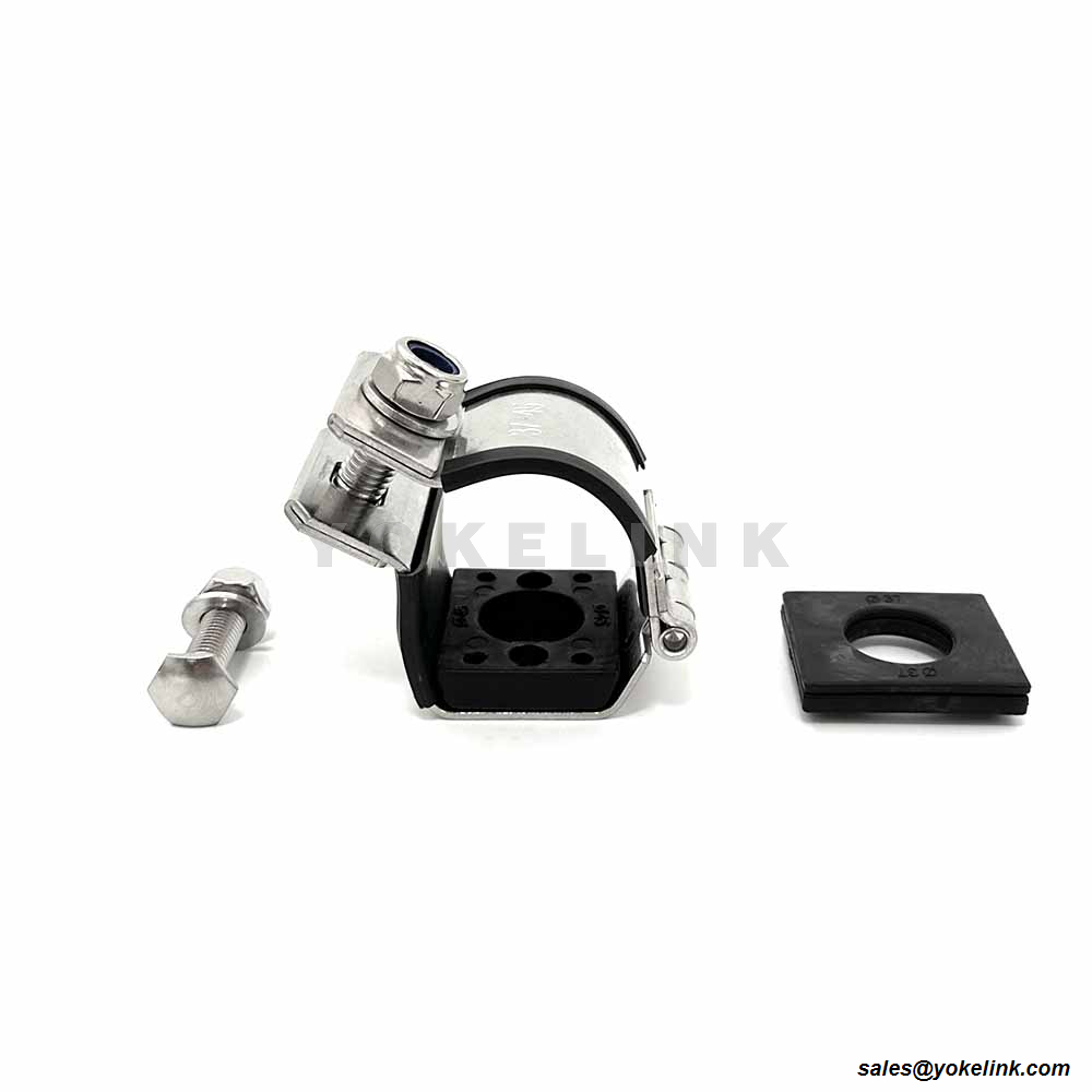 Stainless Steel Single Type Cable Cleats (12) Stainless Steel Single Type Cable Cleats (12)