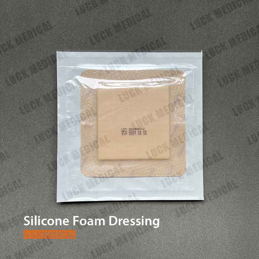Silicone foam wound dressing 10 Silicone foam wound dressing 10