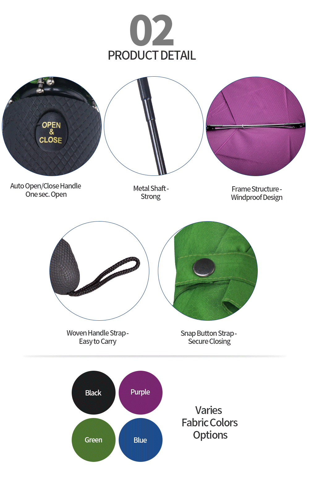 fabricants de parapluie pliant folding umbrella manufacturers