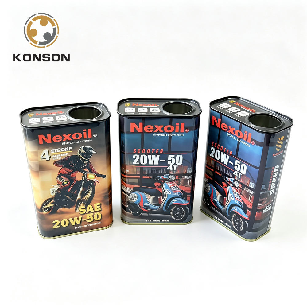 oil tin container oil tin container