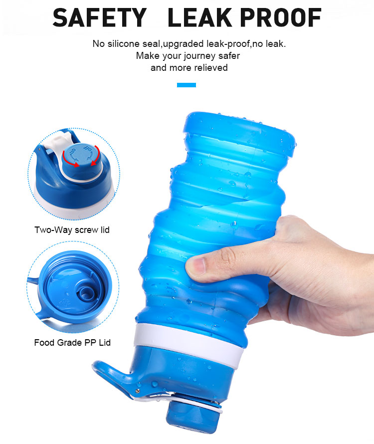 silicone water bottle MFZ-J004 silicone water bottle MFZ-J004