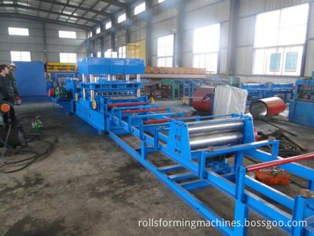 Máquina de la barandilla de la carretera de dos ondas Two Wave Highway Guardrail Machine