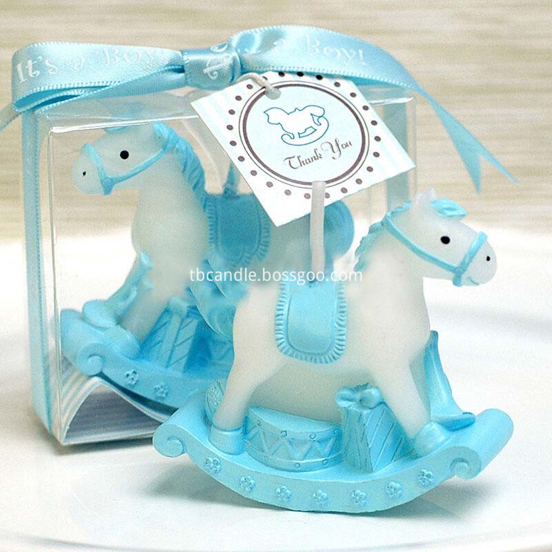 horse shape Birthday art candle