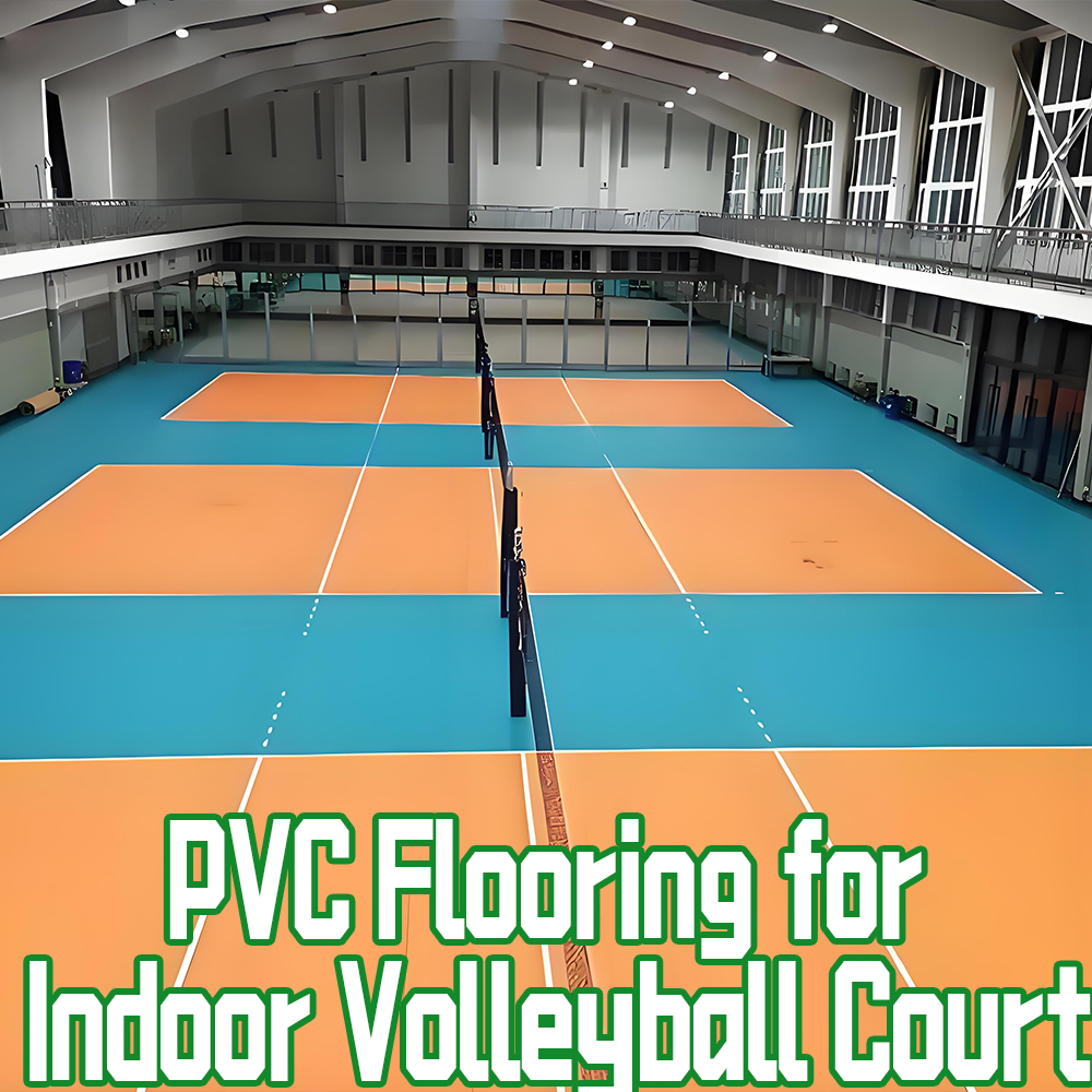 PVC Floor for Volleyball court (6) PVC Floor for Volleyball court (6)