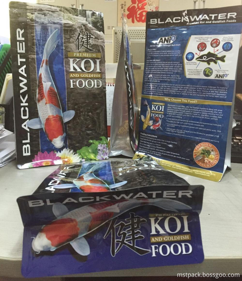 Полиэтиленовый пакет для кормления рыб Plastic Packaging Bag For Fish Feed