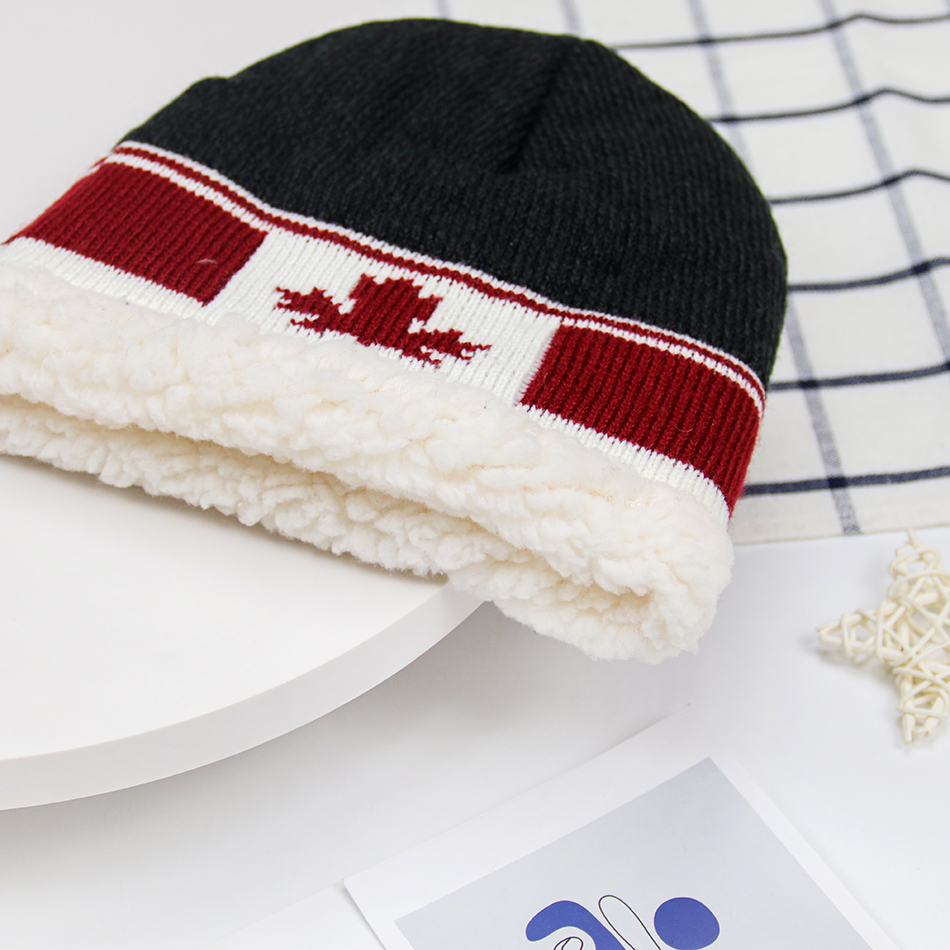 fleece thick knitted hat fleece thick knitted hat