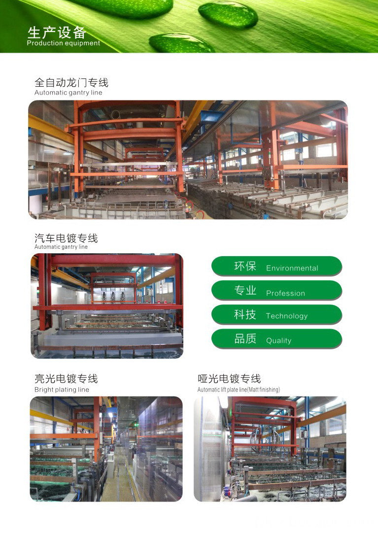 Plastic water plating Plastic water plating