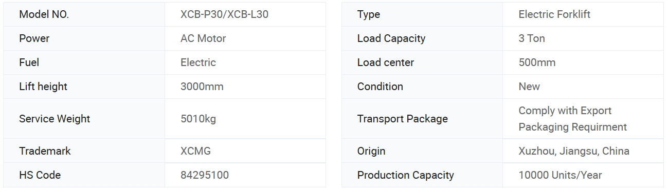 AC Motor Electric Forklift AC Motor Electric Forklift