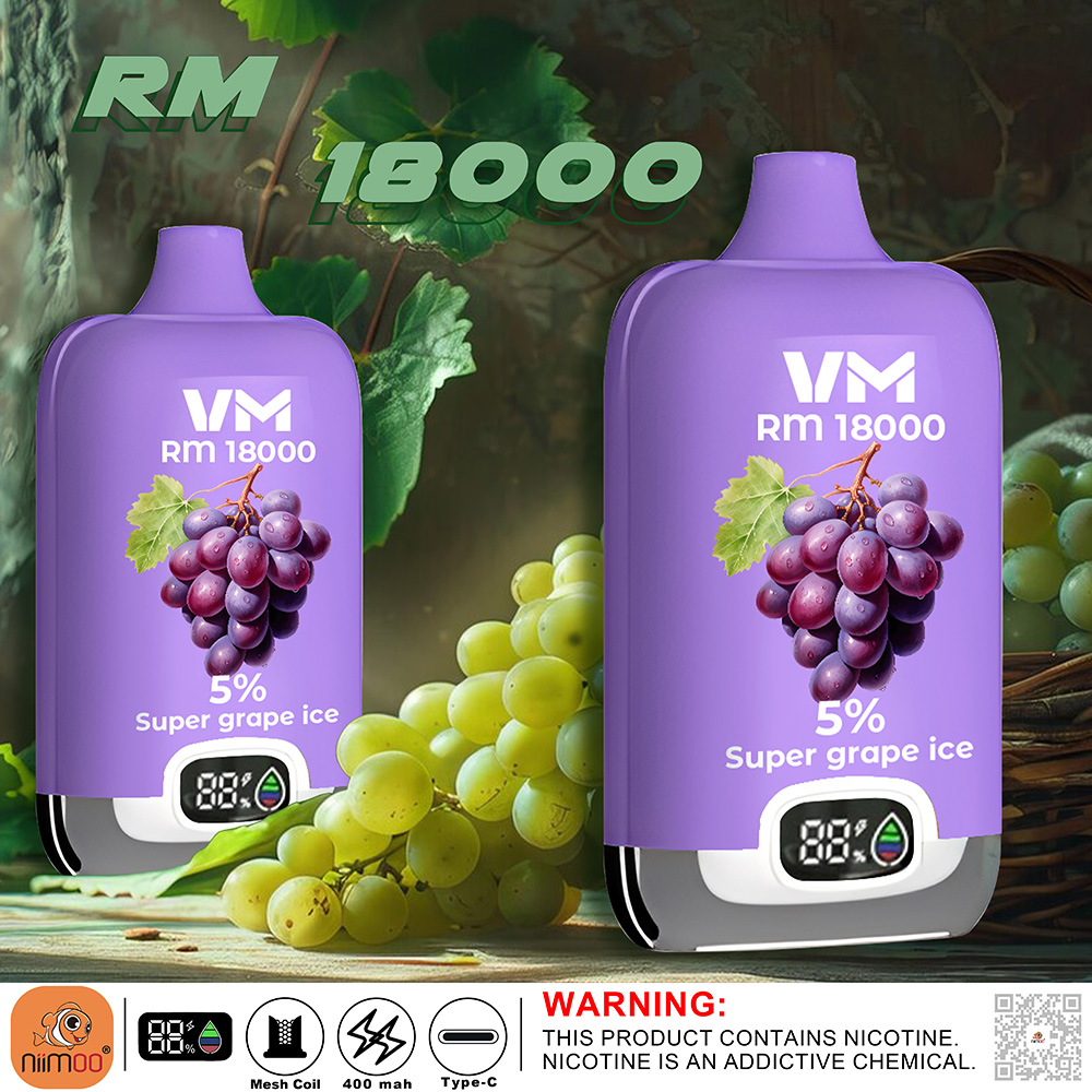 RM Vape 18000 Puff High Capacity Disposable RM Vape 18000 Puff High Capacity Disposable