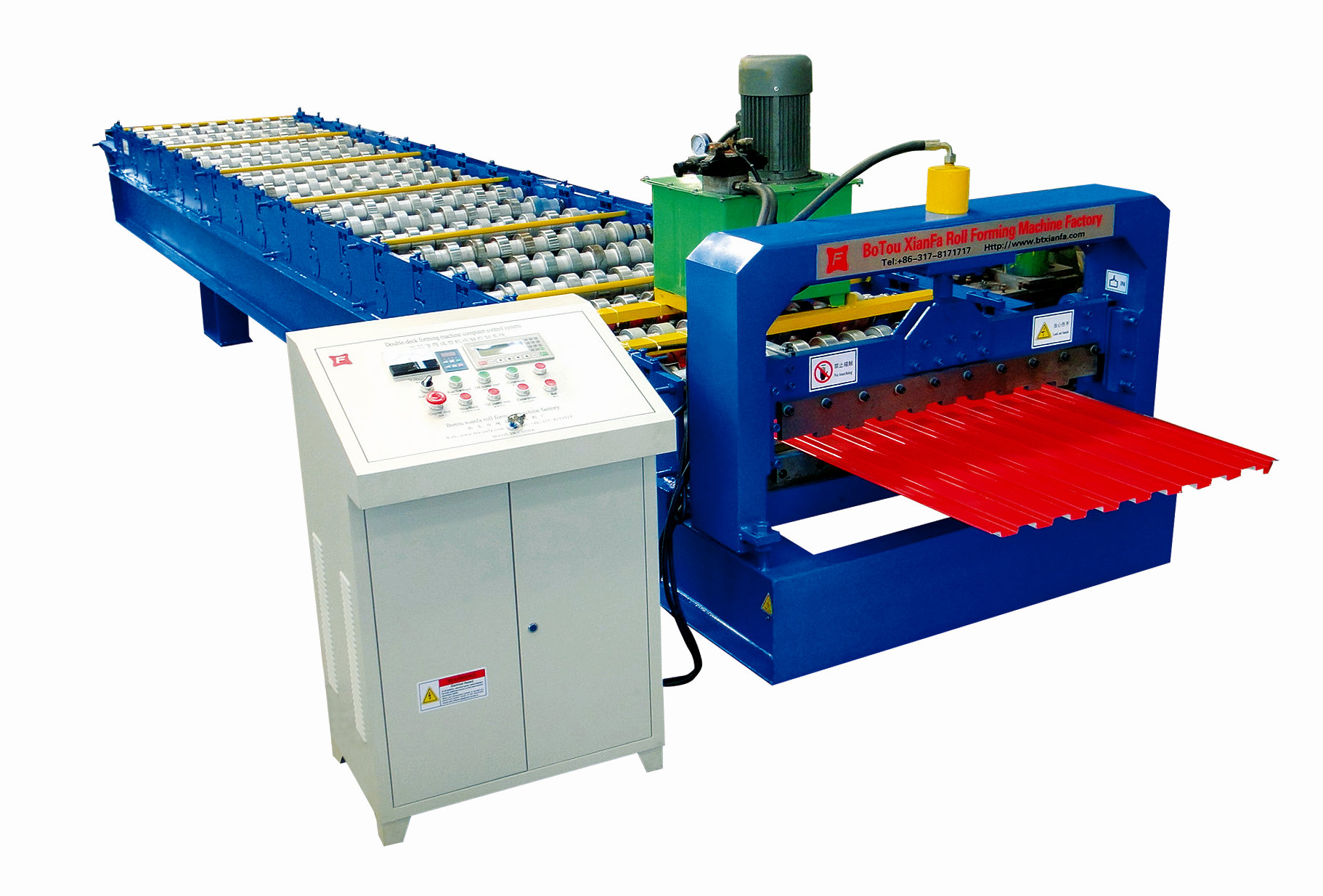 door roll forming machine