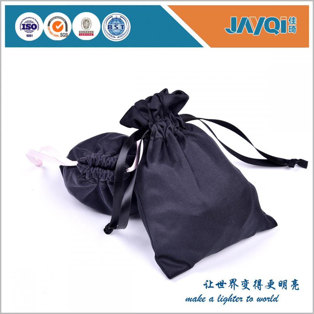 Custom Logo Black Microfier Soft Sunglasses Pouch