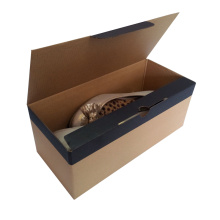 China Female Cardboard Shoe Box Femal Black Shoes Provider Online Custom Classic Folding Shoes Box Packaging