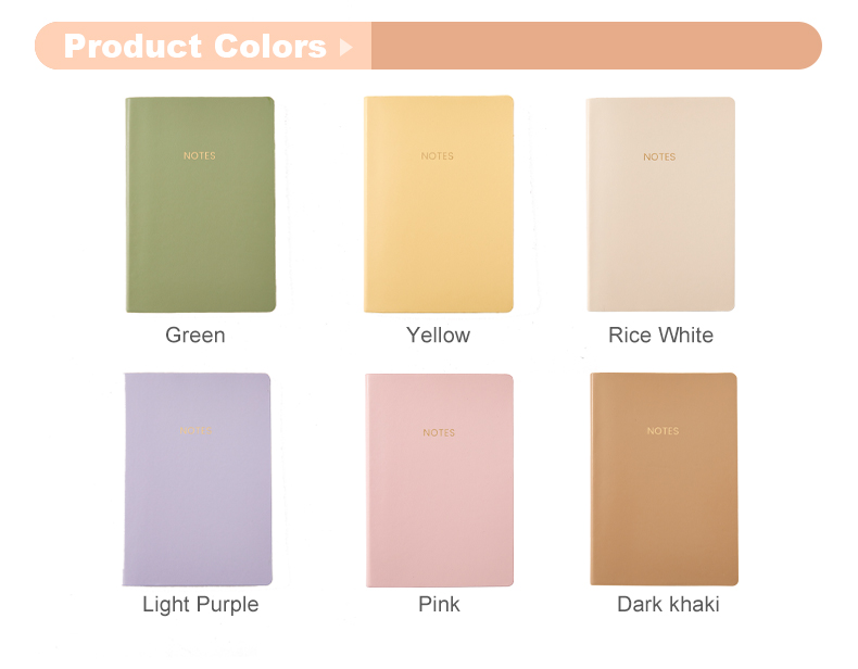 Morandi colour series Pu cover notebook3-1 Morandi colour series Pu cover notebook3-1