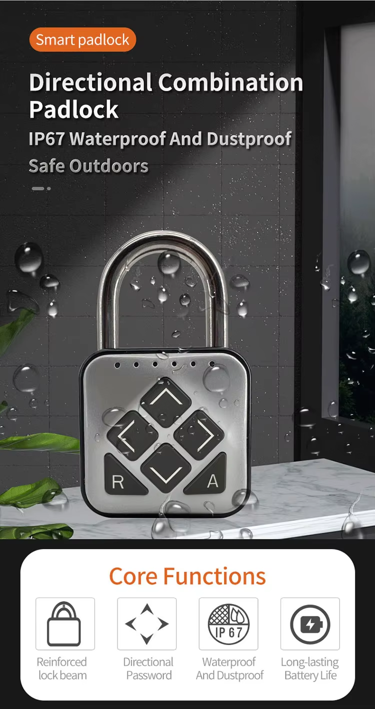 Directional Combination Padlock Directional Combination Padlock