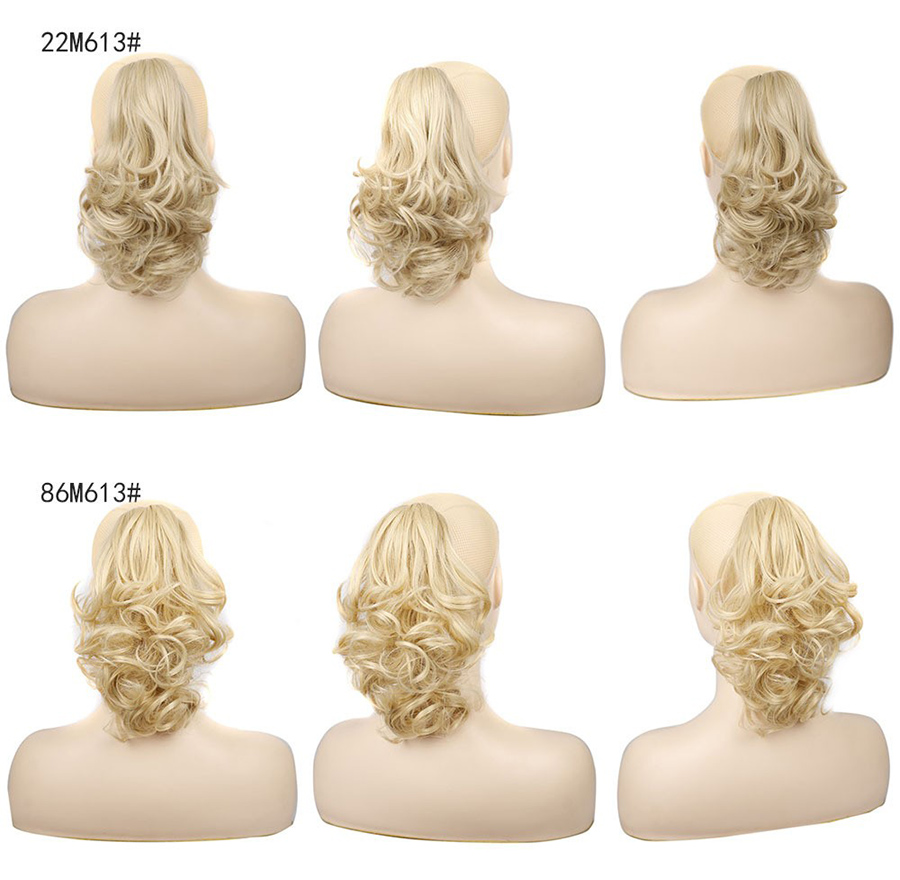 Claw Clip Ponytail Curly 12