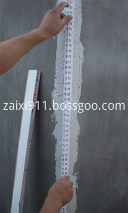 plastering bead vinyl profile corner bead