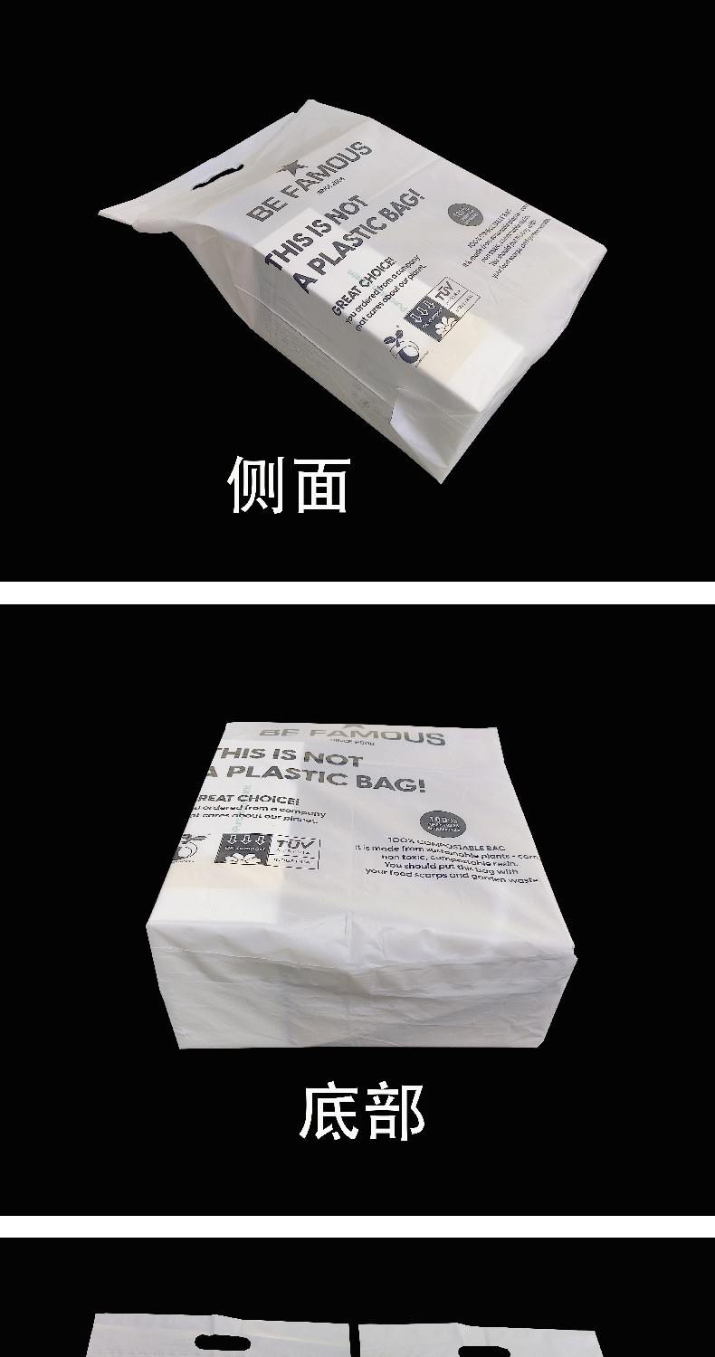 Eco-Friendly Customizable Biodegradable Bag for Retail Use Eco-Friendly Customizable Biodegradable Bag for Retail Use