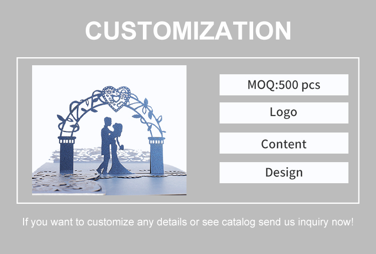 3D wedding greeting cards 3D wedding greeting cards