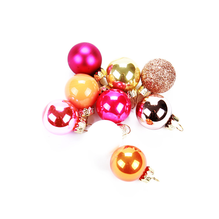 mini glass christmas ball