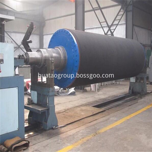 Rolo de Borracha de Prensa Furada Cega 03 Blind Drilled Press Rubber Roll 03