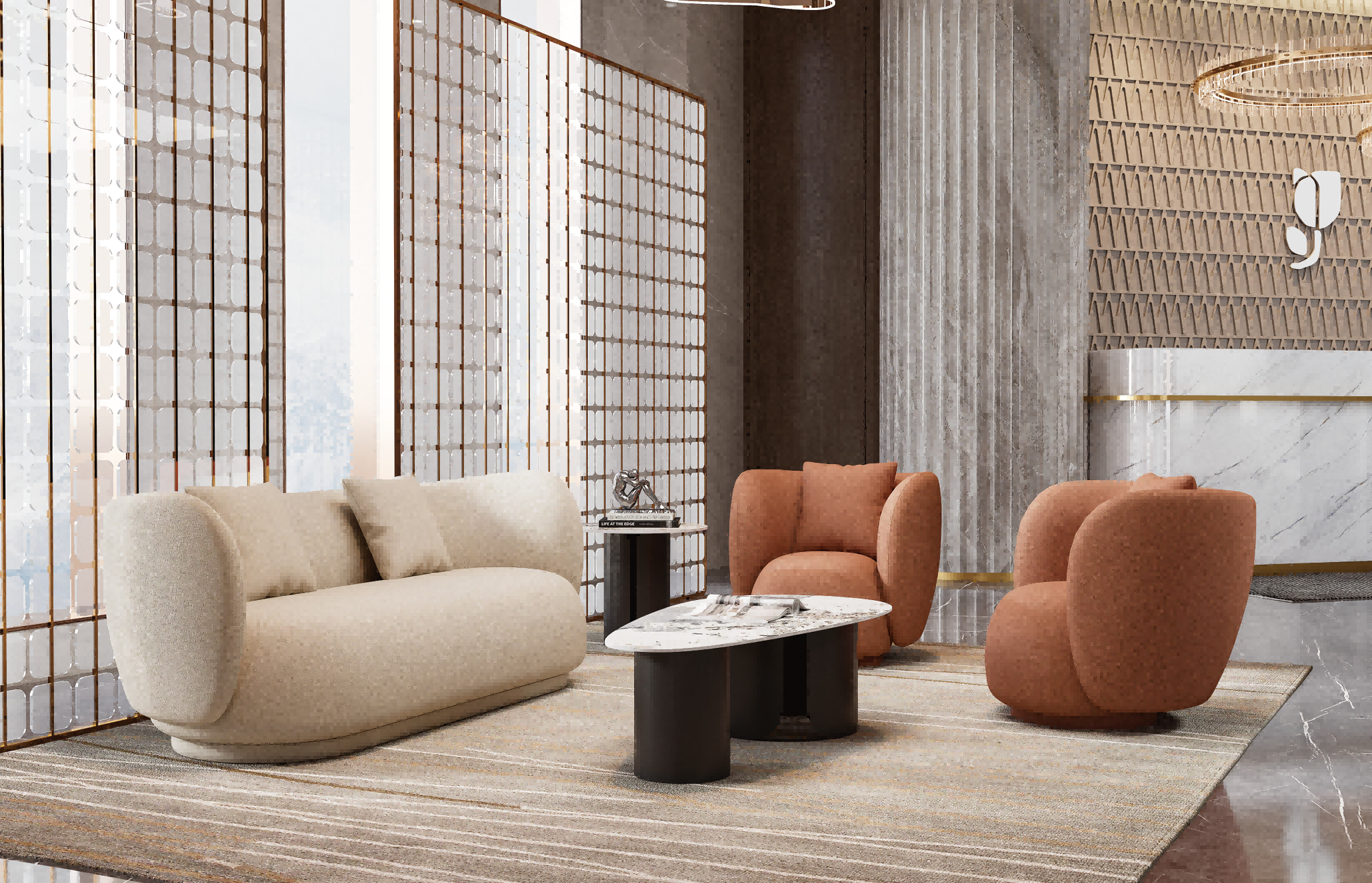 Luxury Synthetic Leather Sofa Set, Blue and Gray Couch for Office Reception Hotel Furniture Set Office Furniture Luxury Synthetic Leather Sofa Set, Blue and Gray Couch for Office Reception Hotel Furniture Set Office Furniture