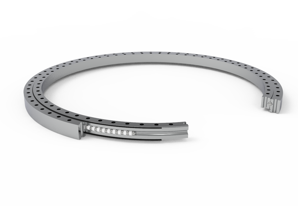 Toothless Four Point Contact Ball Slewing Bearing Toothless Four Point Contact Ball Slewing Bearing
