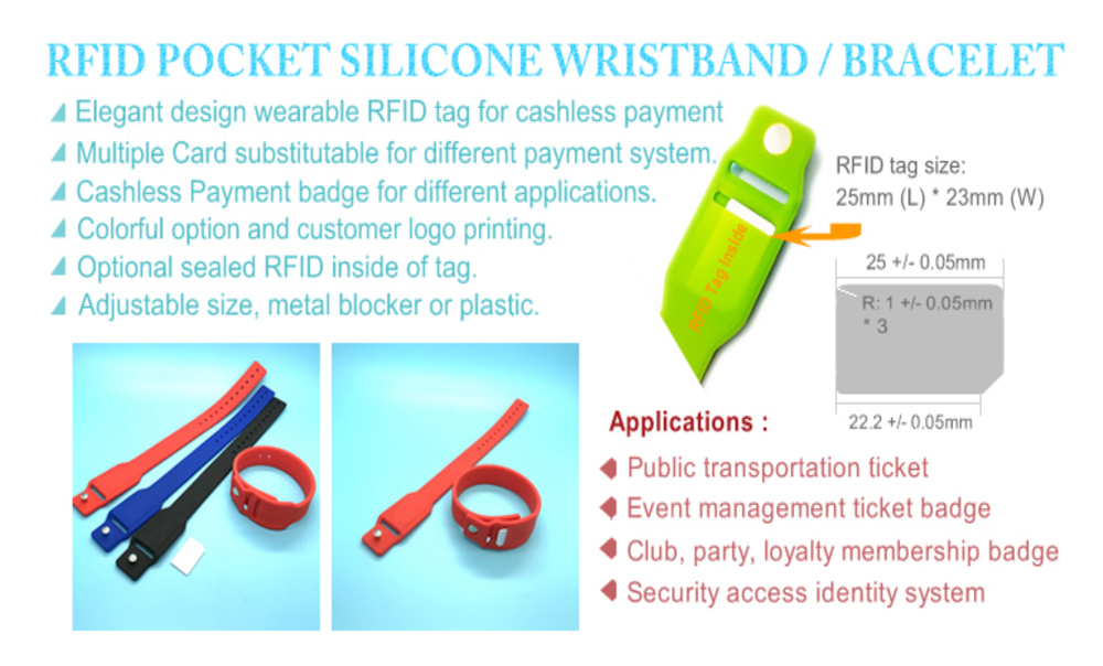 Siliconen armband armband Silicone Wristband Bracelet
