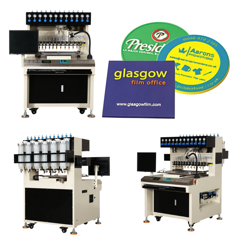 12 colors silicone label makingmachine 12 colors silicone label makingmachine