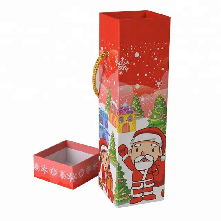 Kotak Pembungkusan Bercetak Kertas Cute Krismas Kecil Small Christmas Cute Paper Printed Packaging Box