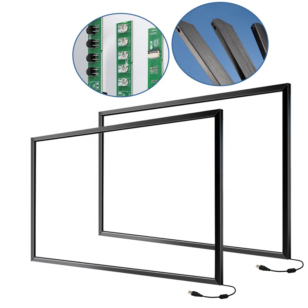 32 inch infrared touch overlay frame infrared touch screen IR touch kit frame4 32 inch infrared touch overlay frame infrared touch screen IR touch kit frame4