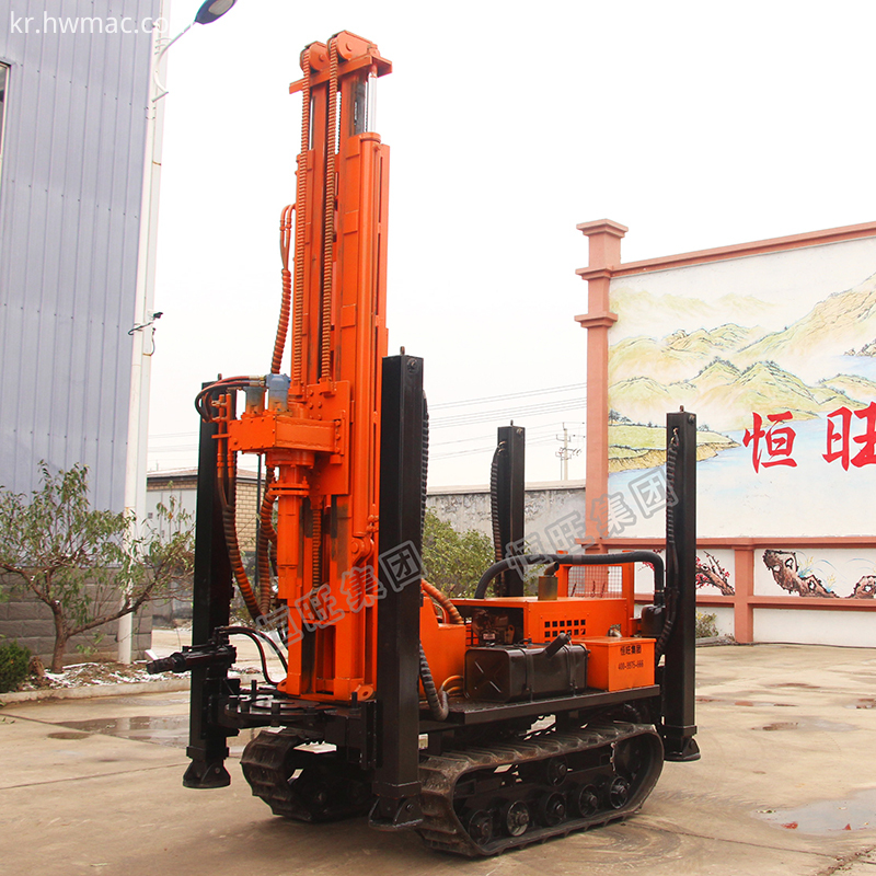 200m 공기 압축기-드릴링 리그 -DTH- 물 (1) 200m-Air-Compressor-Drilling-Rig-DTH-Water (1)