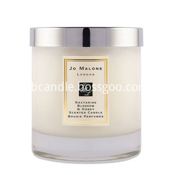 wax wick and flame perfume grade fragrance scented soy wax candle