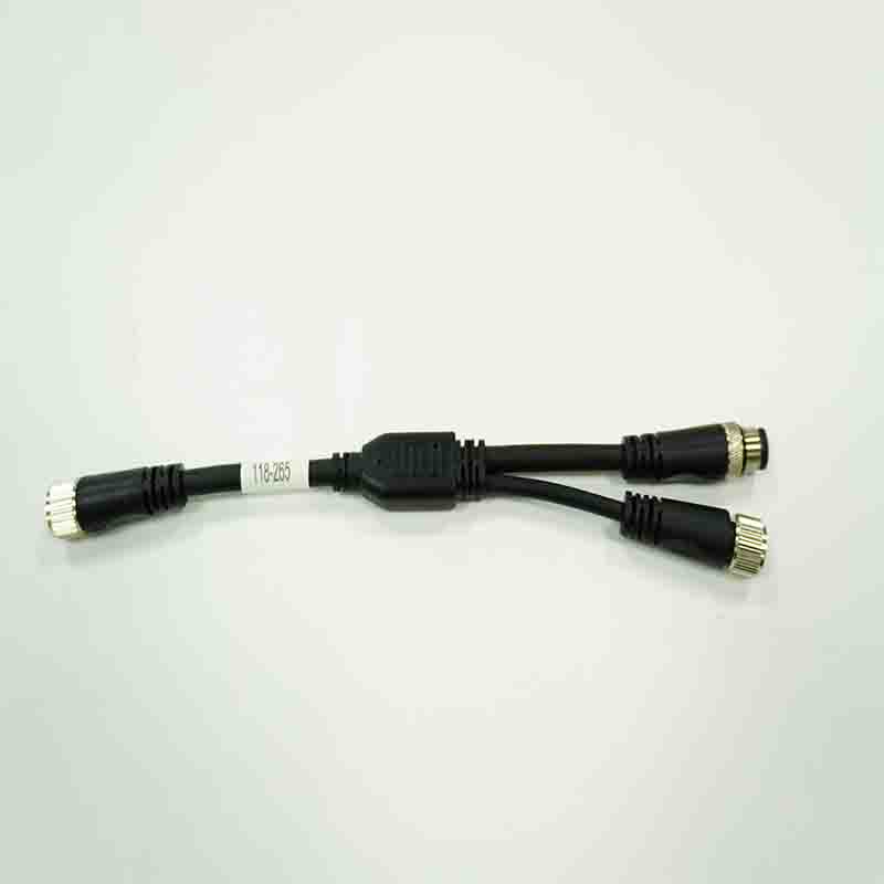 M12 8P to 3P 6P 250mm cable M12 8P to 3P 6P 250mm cable