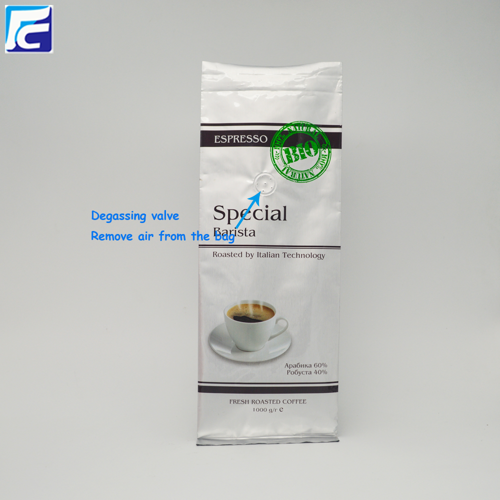 Coffee Bag with Valve Coffee Bag with Valve