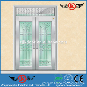 Jk Ss9069 Stainless Steel Grill Double Entry Main Door Design China Manufacturer This is double door stainless steel main gate design in price of square fit. china wooden door pu door fire doors armored doors provider online