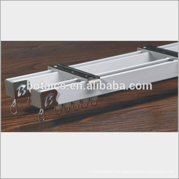 china perfil de aluminio ventana corredera riel de cortina para techo y pared rieles de cortina deslizante fabricantes