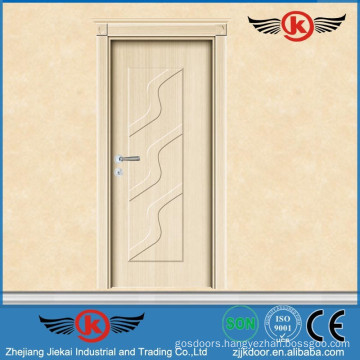 Jiekai Tp9014 Wooden External Doors Wood Garage Doors Pvc Door