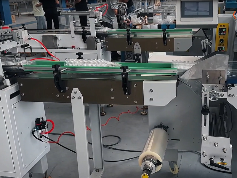 Automatic Pillow Packaging Machine Automatic Pillow Packaging Machine