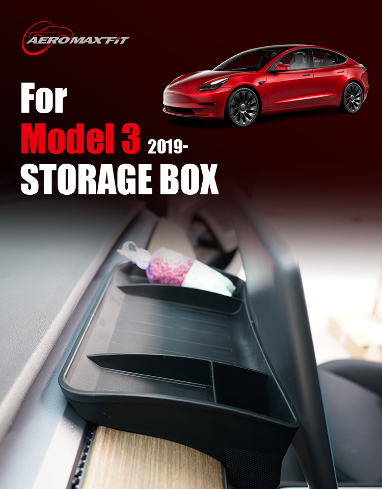 1_01Tesla Model3 dashboard storage box 1_01Tesla Model3 dashboard storage box