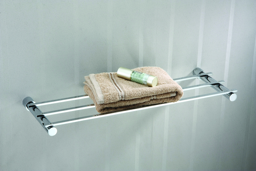 Support de douche en laiton monocouche Single layer brass shower rack