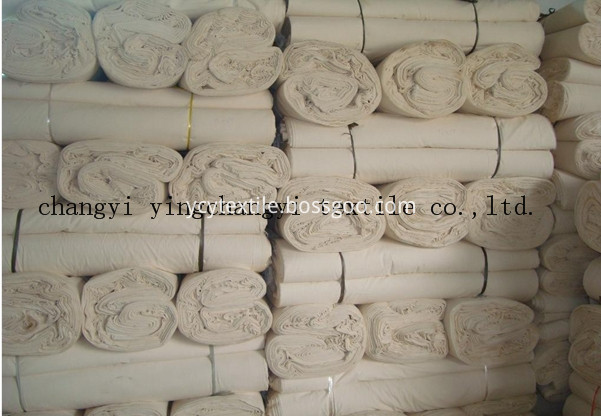 Pure Cotton Grey Fabric Manufacturer in China 