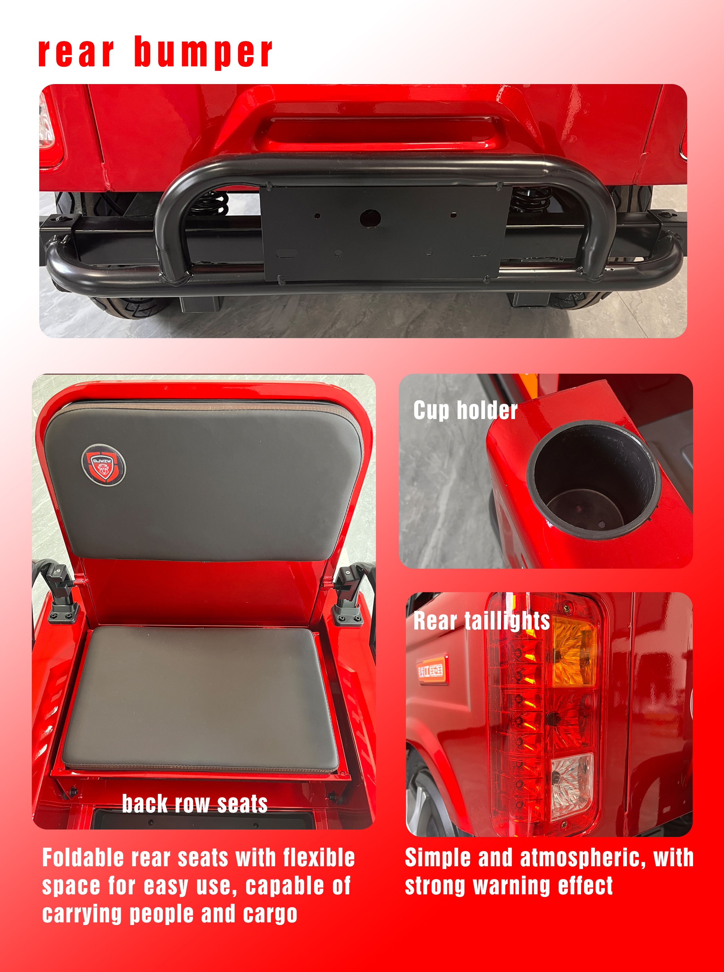 Elderly mobility electric vehicle Elderly mobility electric vehicle