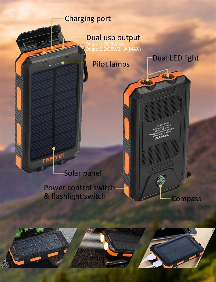 Portable Solar Power Bank
