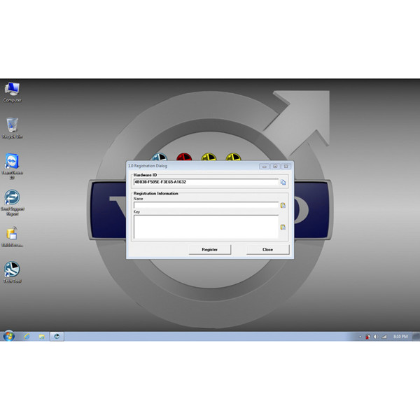 Λογισμικό PTT 2.03.20 HDD για τη Volvo PTT Software 2.03.20 HDD for Volvo